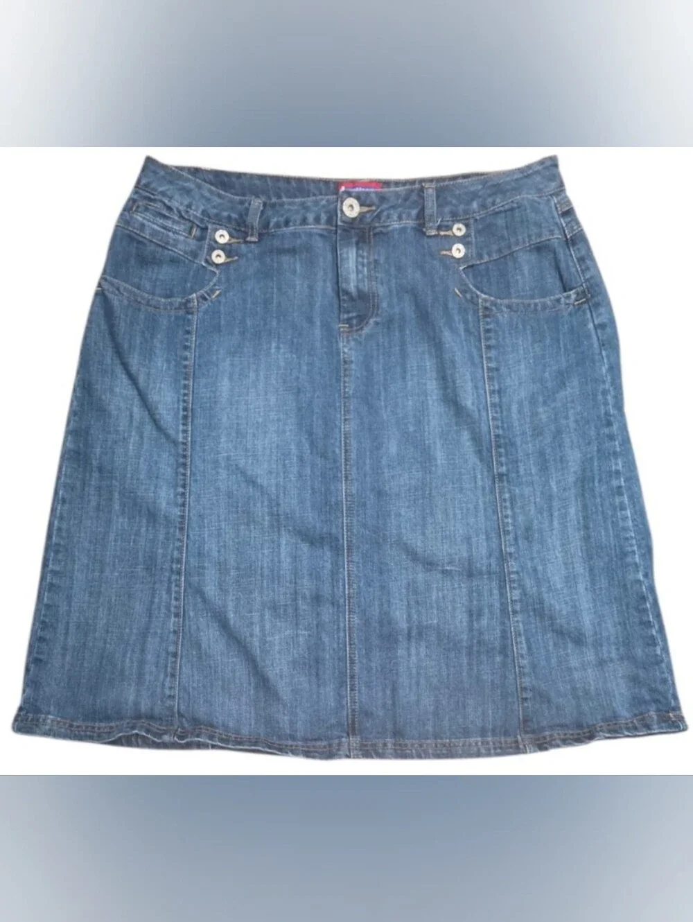 2 Denim Skirts -Est 1946 & Westport Both Size 16
